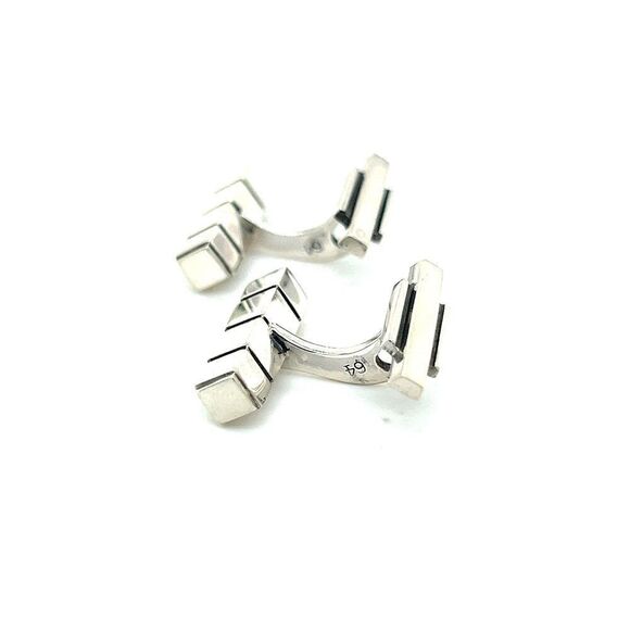 Georg Jensen Estate Mens Cufflinks Sterling Silver GJ29 - Picture 11 of 13